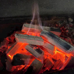 Charbon de bois en briquettes de sciure de bois dur du Vietnam, écologique, sans fumée, faible teneur en cendres, longue durée de combustion (6 heures), fournisseur OEM - Product Image 1