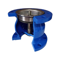 Clapet anti-retour soudé en acier au carbone en acier inoxydable bride de silencieux clapet anti-retour en acier
