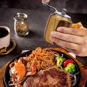 เครื่องบดพริกไทยเกลือและพริกไทยไม้แบบปรับได้สำหรับห้องครัว - Product Image 6
