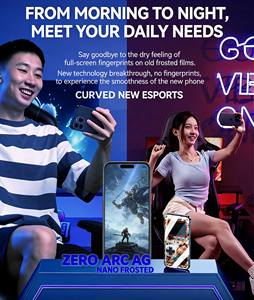 Protector de Pantalla Benks Mate para iPhone Serie 15-17, Antihuellas, Cristal Templado Esmerilado, Cobertura Total - Product Image 5