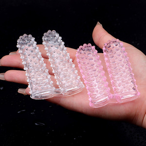 2025 Fabrik Großhandel Finger-Kondome G-Punkt-Stimulation Erotikspielzeug für Frauen - Product Image 3