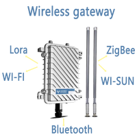 Controlador de Red Mesh para Alumbrado Público Solar con Conexión a Red 4G/WiFi, Protocolo MQTT, DC 12/24V, Bajo Consumo de Energía