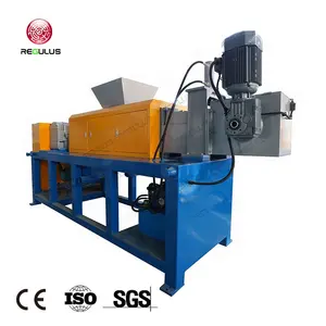 Environmental Protection Energy Conservation Plastic Film Bags Reprocessing Squeezing Screw Press Dryer