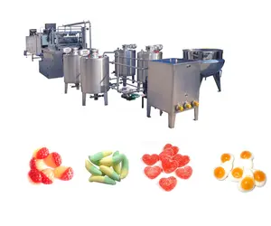 Automatic Pectin jelly candy making machine organic gummy candy production line