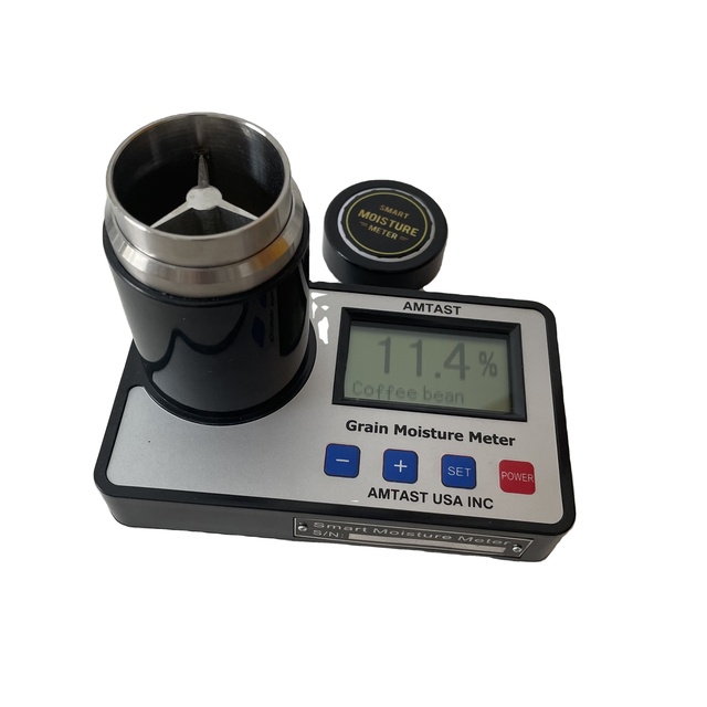 Digital Display Coffee Cocoa Bean Moisture Meter Muti-Function Grain Moisture Tester GM006