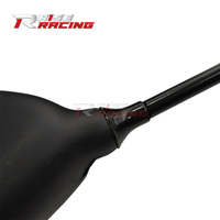 Rise Racing Nouveau jeu de rétroviseurs latéraux de remplacement en plastique de haute qualité pour moto Yamaha Y110