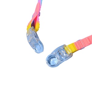 Lunettes de natation dégradées en forme humaine avec boucle automatique anti-buée pour adultes, couleurs mélangées, lentilles en PC, matériau plastique - Product Image 3