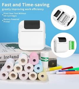 B2 B3 Inkless Label <strong>Printer</strong> USB Portable Pocket Sticker <strong>Printer</strong> Handheld for Small Business Mini <strong>Smart</strong> <strong>Phone</strong> <strong>Printer</strong> - Product Image 3