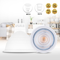 Ampoule LED GU10 avec certification CE et brevet de conception - 5W/7W 1200LM Spot pour l'éclairage domestique et d'exposition.