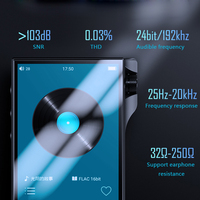 Fiio-lecteur Audio numérique Q8 HiFi, grand écran tactile, avec 16 go de mémoire intégrée, DSD256, lecteur MP3 DSD Hifi