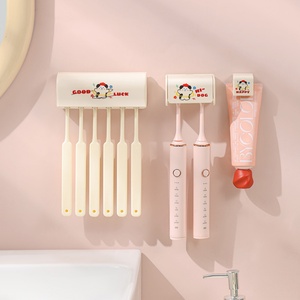 Wall-mounted Bathroom Hanging <b>Hook</b> <b>Clip</b> for Facial Cleanser Toothpaste Towel Keys Home Toothbrush Storage Organizer for Shower - Product Image 5