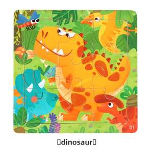Puzzle 3D en bois pour enfants de 3 à 7 ans, petit <span class=keywords><strong>avion</strong></span> de <span class=keywords><strong>transport</strong></span> <span class=keywords><strong>d</strong></span>'<span class=keywords><strong>animaux</strong></span> de dessin animé, jouet éducatif précoce pour la maternelle - Product Image 6