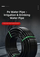 Tuyau d'alimentation  eau HDPE de haute qualité pour eau potable municipale, matériau PE100, durable et résistant à la corrosion