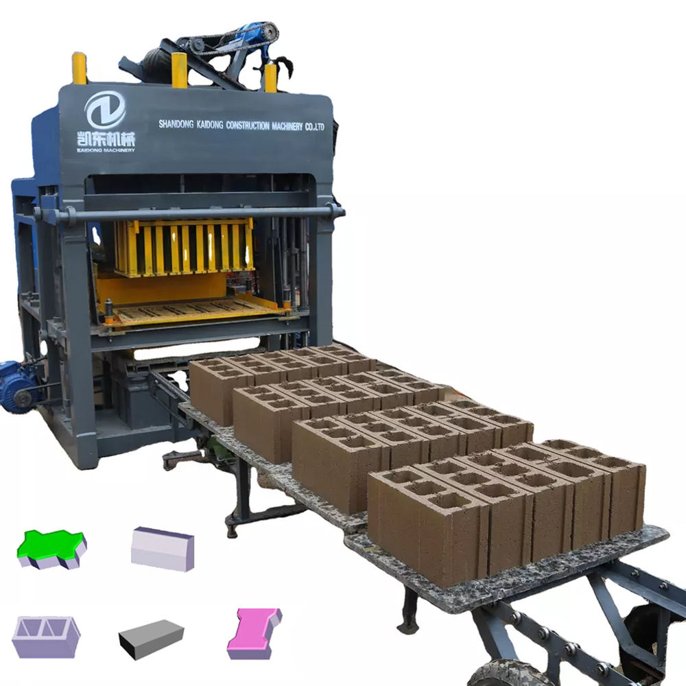QT4-15D гидравлический пресс-автомат для Изготовления Бетонных Блоков Машины полый бетонный цементных блоков машина изготовляющая кирпичи