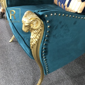Home Furniture Drawing Room Leisure <strong>Chair</strong> Italian Luxury Villa Modern Velvet Accent High <strong>Back</strong> Lounge <strong>Wing</strong> <strong>Back</strong> <strong>Chairs</strong> - Product Image 4