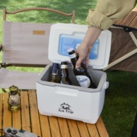 Portable Isolation glacière glacière camping en plein air coffre à glace pique-nique conservation des aliments mini glacière