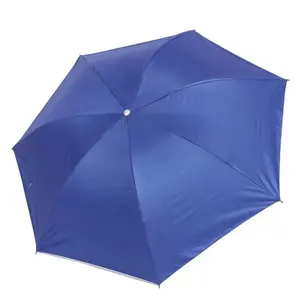 Promotion Multi Color Custom Logo 3-fach manueller Regenschirm Sonne und Regen Wasser abweisender Regenschirm mit UV-Schutz