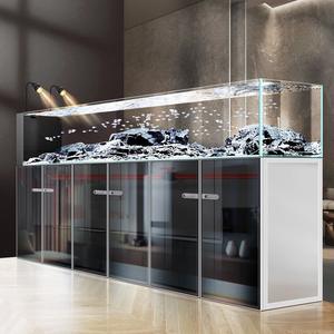 Luxuriöses, Umweltfreundliches <span class=keywords><strong>Aquarium</strong></span> aus Ultra-Weißglas, Dekoratives Heimaquarium mit Bodenfiltersystem vom Hersteller für das Wohnzimmer - Product Image 2