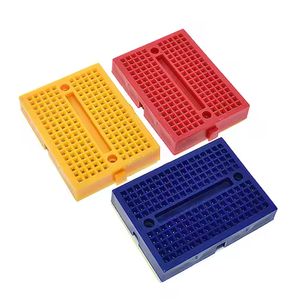 SYB-170 Mini solderless nguyên mẫu Breadboard 170 tie-điểm 35*47*8.5 mét Kích thước cho giáo dục Maker phát triển bảng Bộ dụng cụ - Product Image 5