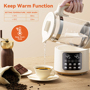Bollitore elettrico per il controllo della temperatura accurato del vetro più caldo istantaneo del bambino con <span class=keywords><strong>Timer</strong></span> Display LCD - Product Image 5