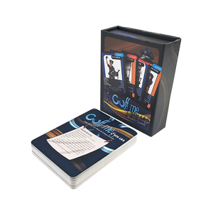 Tarjetas de juego Jackaroo personalizadas con logo, de cuatro secciones, para niños, adaptadas para <span class=keywords><strong>Solitario</strong></span> y Fracciones, juego de colección de tarjetas de crédito. - Product Image 1