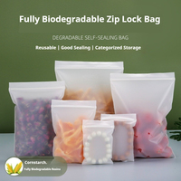Sac d'emballage biodégradable, sacs écologiques auto-scellants pour emballer des noix, du thé, des bonbons, des bijoux, pochette de rangement pour présentation