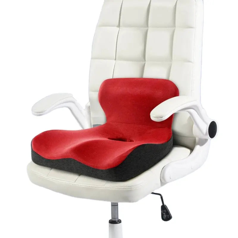 New Design Office Outdoor Memory Foam Zero Gravity Adult Car Orthopedic Chair Memory Foam Coccyx Seat Cushion