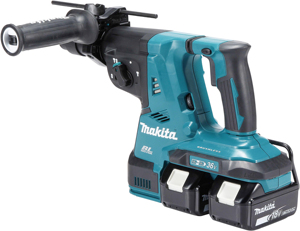 DHR283G2JU Martillo Inalámbrico LXT 2x18V SDS-Plus 28mm + MAKPAC IV Inalámbrico (2x Batería de 6.0Ah) 3 Años de Garantía, Resistente y Ligero - Product Image 1
