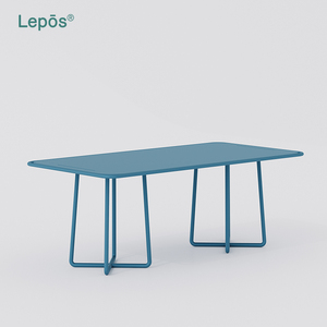 Đồ Nội Thất Ngoài Trời Ăn Đặt Sân Vườn Khách Sạn Patio Quán Cà Phê Bảng Rắn Thép Không Gỉ Nhà Hàng Bàn Và Ghế - Product Image 3