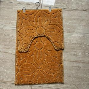 Ensemble de 3 tapis de salle de bain avec tapis en forme de U, antidérapant, séchage rapide, ultra doux et absorbant l'eau, machine à laver les tapis de bain - Product Image 1