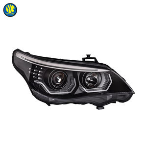 बीएमडब्ल्यू 5 श्रृंखला ई 60 हेडलैंप 2003 2010 ई 60 फ्रंट लाइट अपग्रेड बीएमडब्ल्यू हेड लाइट कार लेंस एक्सेसरीज ई 60 एलईडी हेडलाइट्स - Product Image 4