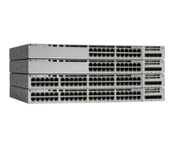 C9300l-48p-4x-a 9300 48 יציאות Poe+ 4x10g Uplinks מתג רשת C9300l-48p-4x-a