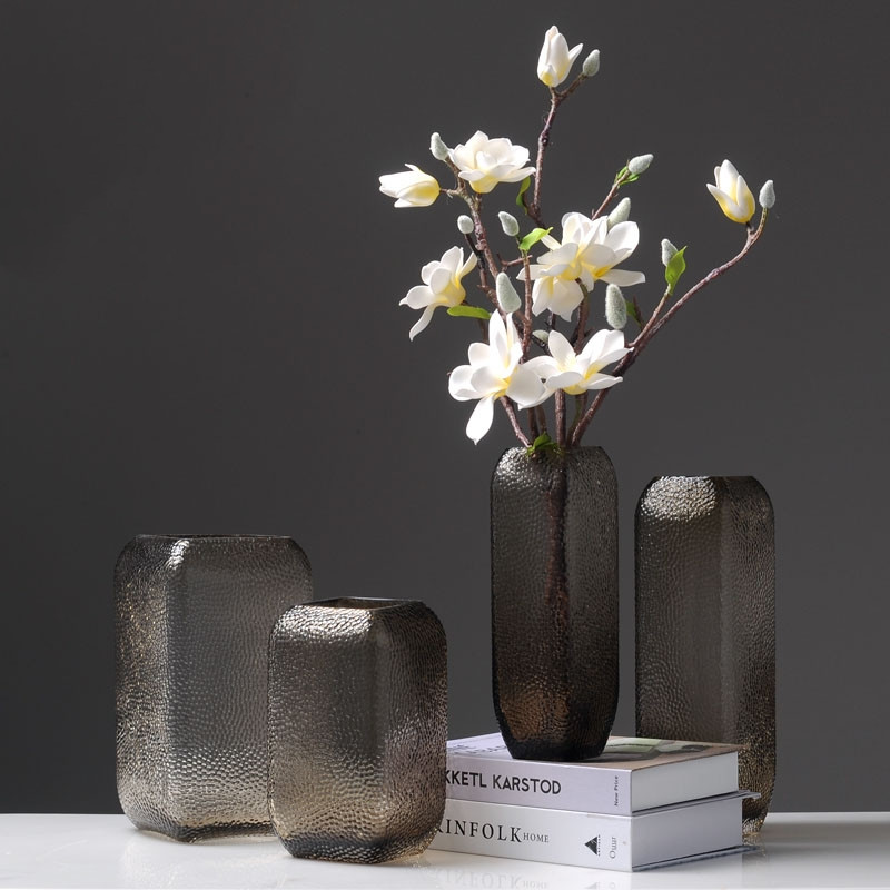 Factory Produced Wholesale Glass Flower Vase for Home Decor