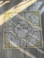 Tapis de Mahjong Américain Floral Vert Sauge Crème 3mm Antidérapant Imperméable Silencieux Pliable Vente en Gros Usine Chine OEM Tapis de Table de Jeu