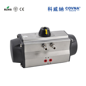 Pneumatic Butterfly Valve DN80 Wafer Type Hard <b>Seal</b> German Standard For Water Oil Liquids HK-57 - Product Image 4