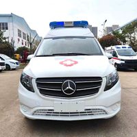 Ambulance à pression négative Ben2 ICU, véhicule de secours médical d'urgence avec système de soutien de vie avancé et équipement médical