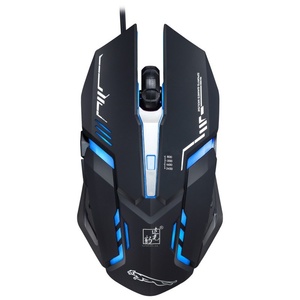 Souris de jeu V17, design léger, filaire, moteur optique, rétroéclairage, ergonomique, adaptée aux joueurs de <span class=keywords><strong>League</strong></span> <span class=keywords><strong>of</strong></span> <span class=keywords><strong>Legends</strong></span> - Product Image 4