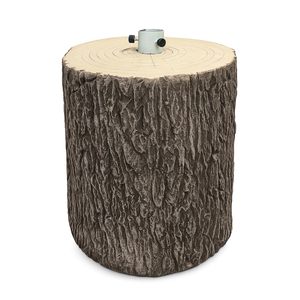 Base per Tronco di Albero di Natale in Fibra di Vetro, Diametro 32 Cm, Altezza 34 Cm, per Alberi Fino a 180 Cm - Product Image 1