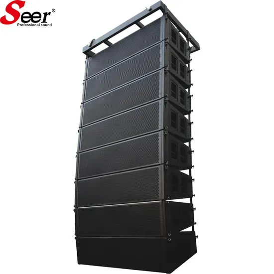 12 Inch Wood 2.0 Channel LCD Screen Button Control Active PRO System Line Array Speaker for Sports Meet Music Concert