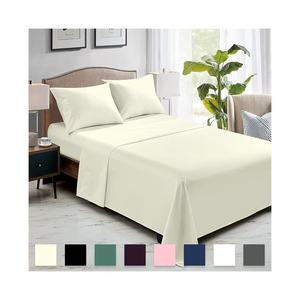 Không gây dị ứng chống dị ứng & Durable Top Sheets phẳng Sheets Microfibre tấm ga trải giường đặt cho khách sạn - Product Image 1