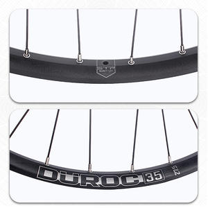 Juego de Ruedas Novatec Duroc35 Duroc40 de 27.5 y 29 Pulgadas con Freno de Disco, 32H, Radios de Acero Inoxidable para Bicicleta de Montaña - Product Image 3