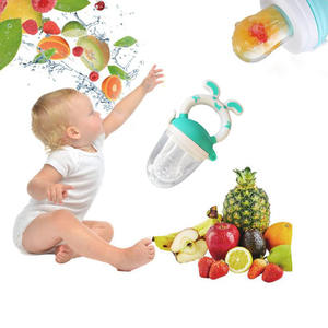 Nourriture fraîche en <span class=keywords><strong>Silicone</strong></span> <span class=keywords><strong>de</strong></span> qualité alimentaire pour bébé, sucette d'alimentation aux fruits Anti-étouffement - Product Image 3