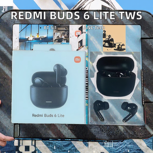 Versión Global Redmi Buds 6 Lite TWS Auriculares Inalámbricos Intrauditivos con Indicador LED de Batería, Bluetooth 5.1, Cancelación Activa de Ruido - Product Image 2
