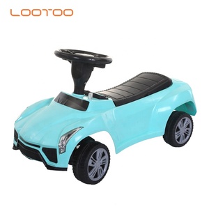 Plástico Crianças Passeio no Carro Crianças Deslizando Carro Criança Empurre Carro com Luz e Música - Product Image 3