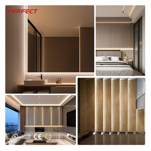 Profilé en aluminium extrudé LED argenté anodisé 6063-T5, parfait, non étanche, encastré, pour plafond en plâtre, gypse, cloison sèche - Product Image 6