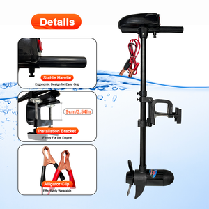18LBS 12V 2 KM/H <span class=keywords><strong>Moteur</strong></span> Hors-Bord pour Kayak Canoë <span class=keywords><strong>Moteur</strong></span> Électrique Léger pour Bateau - Product Image 5
