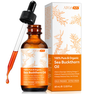 ATOANY Aceite de Espino Amarillo 100% Puro y Orgánico, Rico en Ácidos Grasos Esenciales y Antioxidantes, para la Salud de la Piel, el Rostro y el Cuero Cabelludo - Product Image 1
