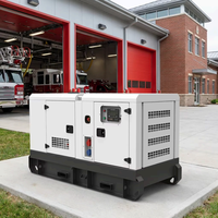 Générateur diesel mobile compact 10 kW 15 kVA à démarrage automatique ATS, silencieux, à châssis ouvert, directement de l'usine chinoise