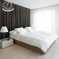Ensemble de literie en coton de qualité supérieure pour hôtel 5 étoiles, tissé 400TC, taille personnalisée, toutes saisons