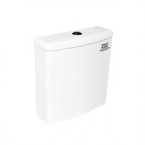 Citerne monobloc Tulipano 39 cm de longueur, 14 cm de largeur, 41 cm de hauteur, raccordement par le bas, réservoir de toilette - Product Image 3